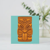 Tiki Masker Maïs Hole Set Kaart (Staand voorkant)