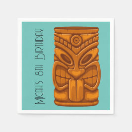 Tiki Masker Maïs Hole Set Servet
