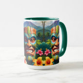 Tiki-masker Mok (Voorkant rechts)