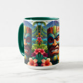 Tiki-masker Mok (Voorkant links)