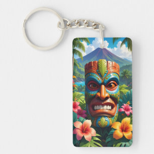 Tiki-masker Sleutelhanger