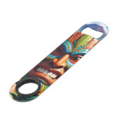 Tiki Masker Speed Flessenopener (Achterkant Gekanteld)