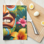 Tiki Masker Theedoek (Quarter Fold)