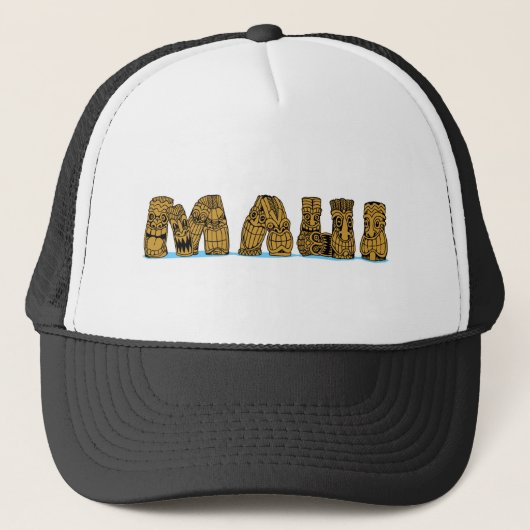 Tiki Maui Trucker Pet (Voorkant)