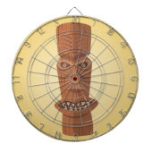 Tiki Metal Cage Dartboard Dartbord (Voorkant)