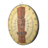 Tiki Metal Cage Dartboard Dartbord (Voorkant Rechts)