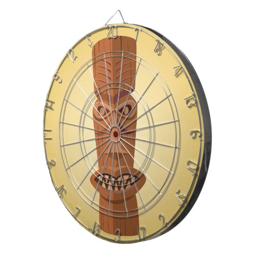 Tiki Metal Cage Dartboard Dartbord (Voorkant Rechts)