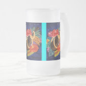 TIKI MOK ~ ALOHA~ NGHT SKY ~ UKULELE & HIBISCUS! (Voorkant rechts)