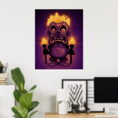 Tiki Munkee Poster (Thuiskantoor)