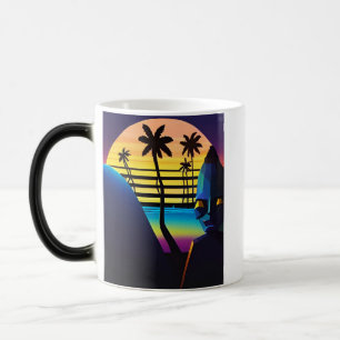Tiki Night Synthwave Ken Gage Magische Mok