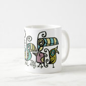 Tiki Ony Flock of Chirp Chirps mok (Voorkant rechts)