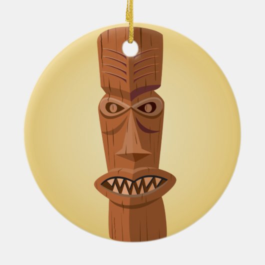 Tiki Ornament (Achterkant)
