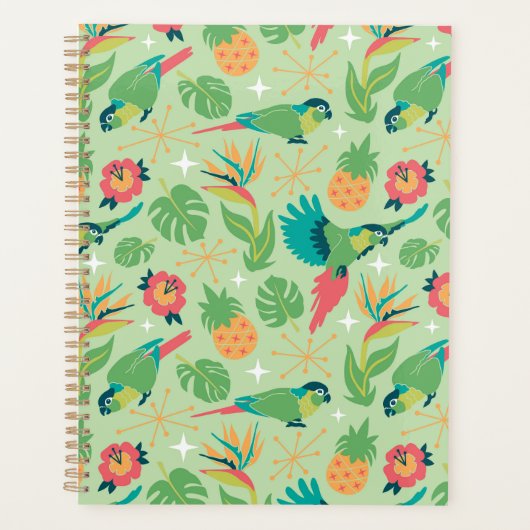 Tiki Papegaai Planner (Voorkant)