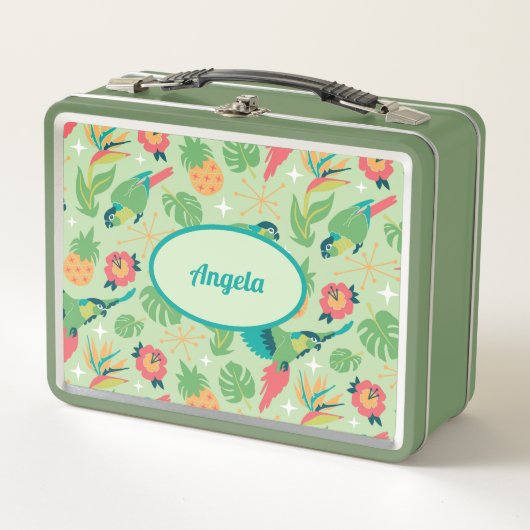 Tiki Parrot Lunchbox (Voorkant)