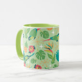 Tiki Parrot Mug Mok (Voorkant links)