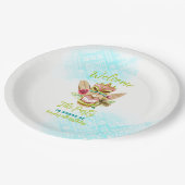 Tiki Partij Papieren Bordje (Gekanteld)