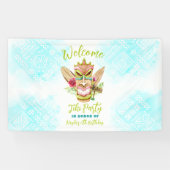 Tiki Partij Spandoek (Horizontaal)