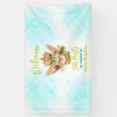 Tiki Partij Spandoek (Verticaal)