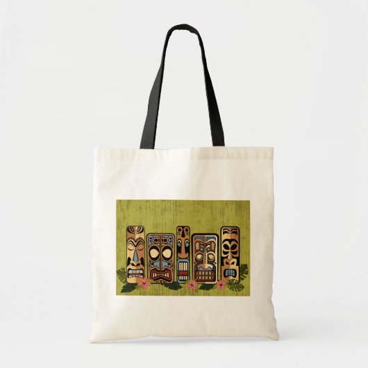 Tiki Party Bag Tote Bag (Voorkant)