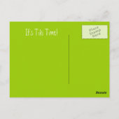 TIKI PARTY BRIEFKAART (Achterkant)