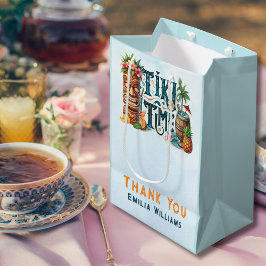 TIKI Party Gepersonaliseerde Aangepast Medium Cadeauzakje