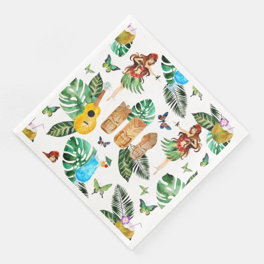 Tiki Party Napkin Servetten (Hoek)