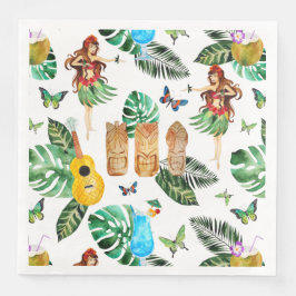 Tiki Party Napkin Servetten