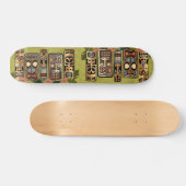 Tiki Party Skateboard (Horizontaal)