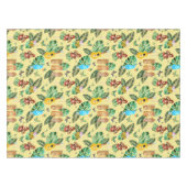 Tiki Party Tablecloth Tafelkleed (Voorkant (Horizontaal))