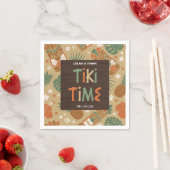 Tiki Party Tropical Luau Servet (Insitu)