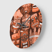TIKI Patroon 2 Grote Klok (Hoek)