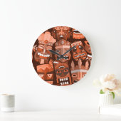 TIKI Patroon 2 Grote Klok (Huis)