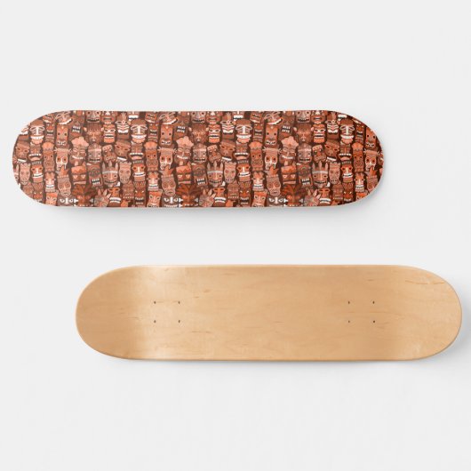 TIKI Patroon 3 Persoonlijk Skateboard (Horizontaal)