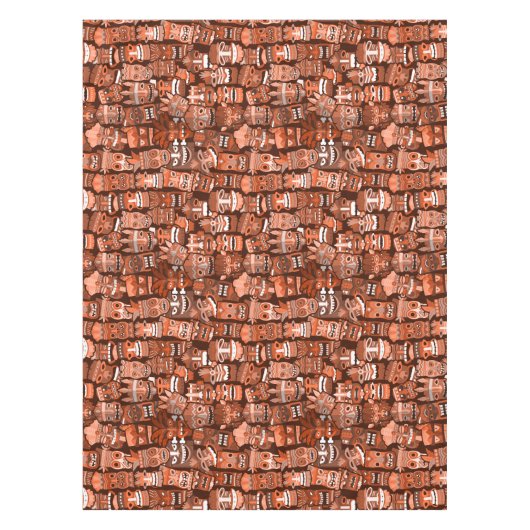 TIKI Patroon 3 Tafelkleed (Voorkant)