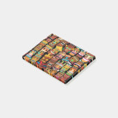 TIKI Patroon 4 Post-it® Notes (Schuin)