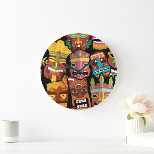 TIKI Patroon 5 Grote Klok (Huis)