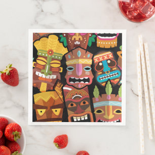 TIKI Patroon 5 Servet