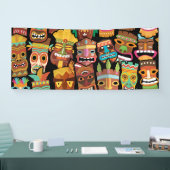 TIKI Patroon 5 Spandoek (Beurs)