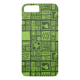 Tiki-patroon iPhone 8/7 Plus Hoesje