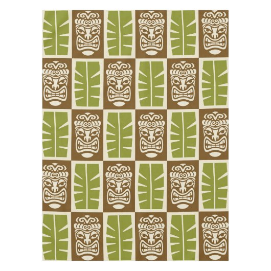 Tiki-patroon Tafelkleed (Voorkant)