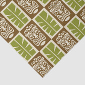 Tiki-patroon Tissuepapier (Detail)
