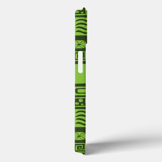 Tiki Pattern Case-Mate iPhone Case (Achterkant / Rechts)