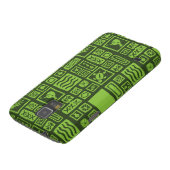 Tiki Pattern Case-Mate Samsung Galaxy Hoesje (Onderkant)