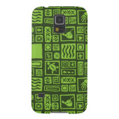 Tiki Pattern Case-Mate Samsung Galaxy Hoesje (Achterkant)