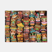 Tiki Pattern Deurmat (Voorkant)