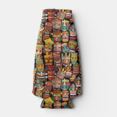 Tiki Pattern Flesjeskoeler (Voorkant)