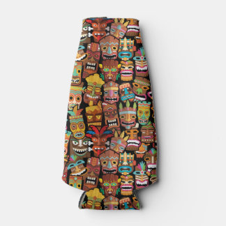 Tiki Pattern Flesjeskoeler