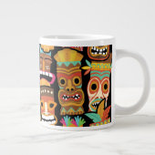Tiki Pattern Grote Koffiekop (Rechts)