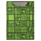Tiki Pattern Klembord (Voorkant)