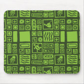 Tiki Pattern Muismat (Voorkant)